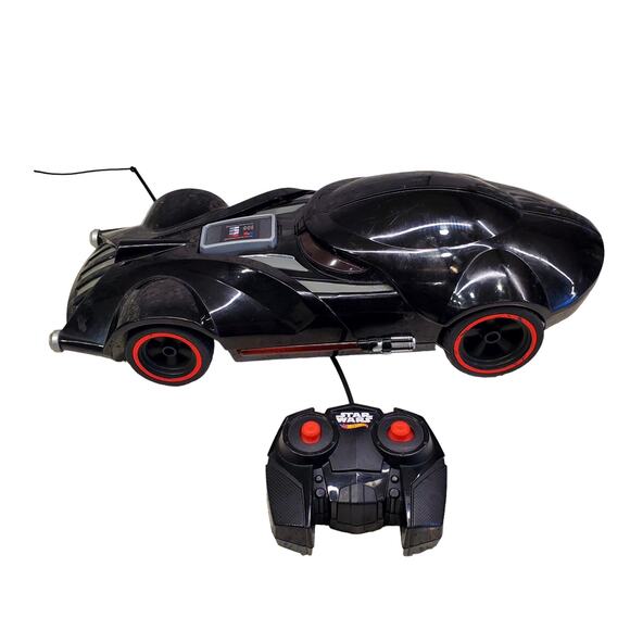 Hot Wheels Star Wars Darth Vader 2011 Star Wars Character RC Car - Picture 2 of 16